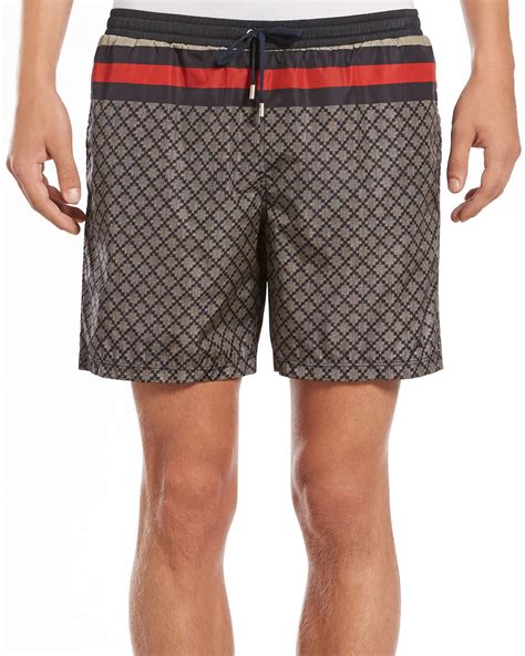 gucci mens swim trunks|designer bathing suits men.